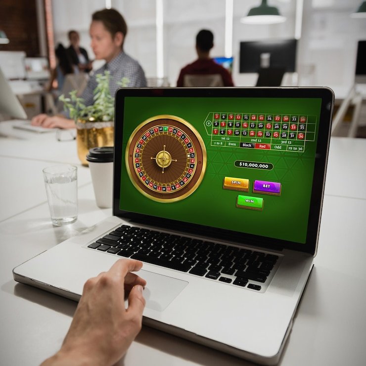 Dice game interface showing roll prediction options and live outcomes